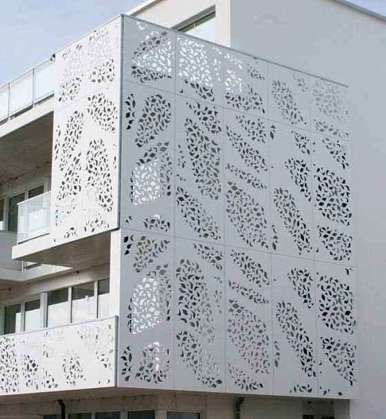 雕花铝单板幕墙